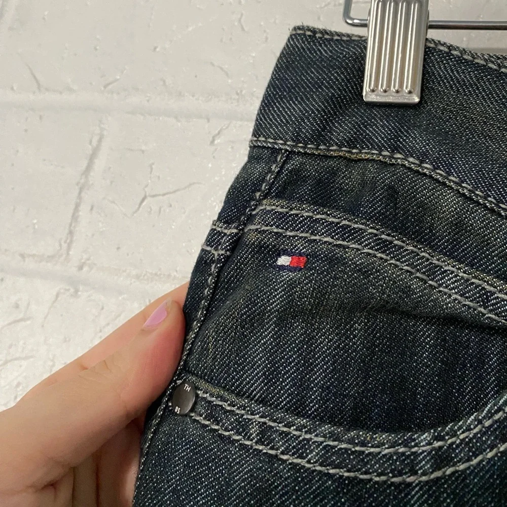 Tommy Hilfiger Dark Wash Capri Jeans